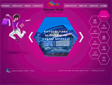 Tablet Screenshot of kayseripark.com.tr